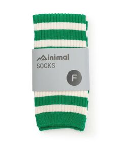 minimal / ミニマル ソックス | サイズレスボーダーソックス