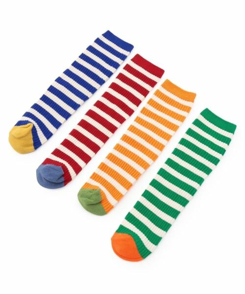 minimal / ミニマル ソックス | サイズレスボーダーソックス | 詳細4