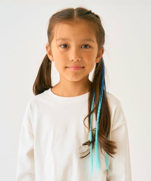 minimal / ミニマル ヘアゴム・シュシュ | ヘアエクステ（ブルー）