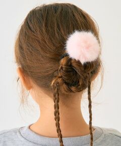 minimal / ミニマル ヘアゴム・シュシュ | フェイクファーポニー