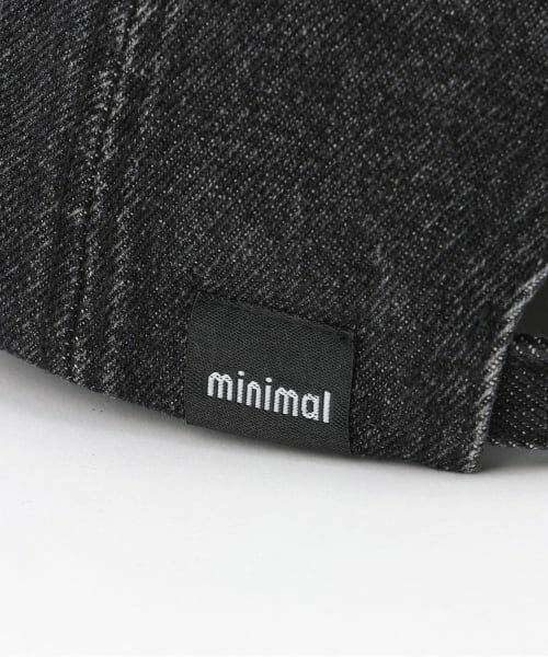 minimal / ミニマル キャップ | デニムキャップ | 詳細2