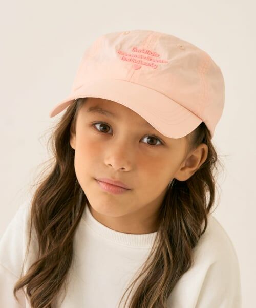 minimal / ミニマル キャップ | シリコンロゴキャップ（ライト ピンク）
