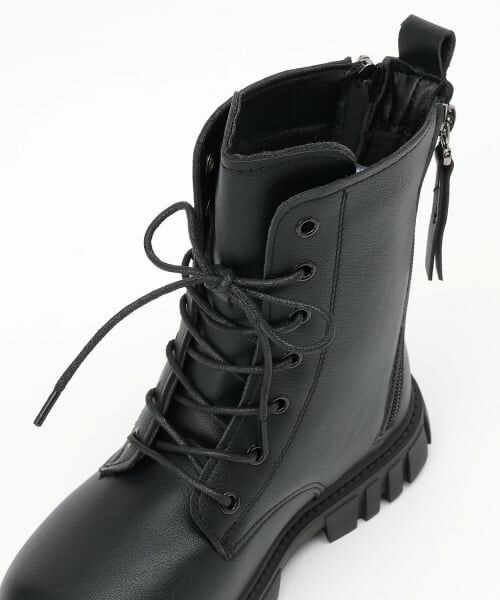 minimal / ミニマル ブーツ（ショート丈） | 編み上げブーツ | 詳細2