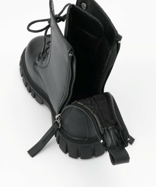 minimal / ミニマル ブーツ（ショート丈） | 編み上げブーツ | 詳細4
