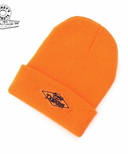 minimal / ミニマル ニットキャップ | 【ランディーズ】ロゴワッチ（ダーク オレンジ）