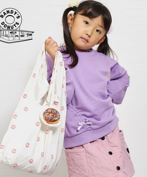 minimal / ミニマル トートバッグ | 【ランディーズ】ドーナツポーチエコバッグ（オフ ホワイト）