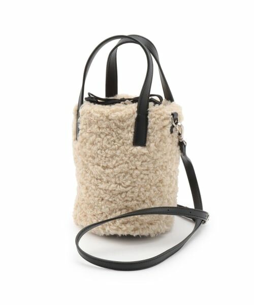 minimal / ミニマル ショルダーバッグ | ボアミニショルダー（ベージュ）