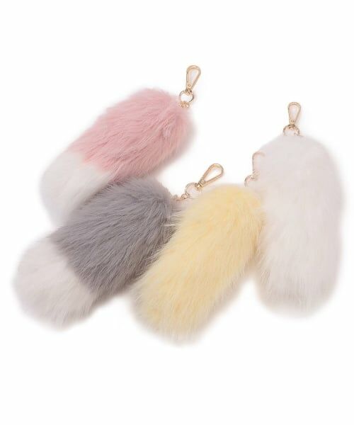 minimal / ミニマル チャーム | しっぽファーチャーム | 詳細4