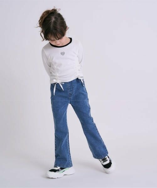 minimal / ミニマル その他パンツ | ストレッチデニムフレアパンツ | 詳細1