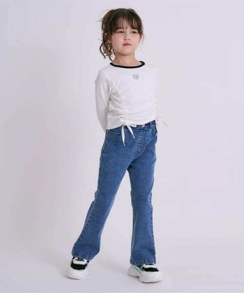 minimal / ミニマル その他パンツ | ストレッチデニムフレアパンツ | 詳細9