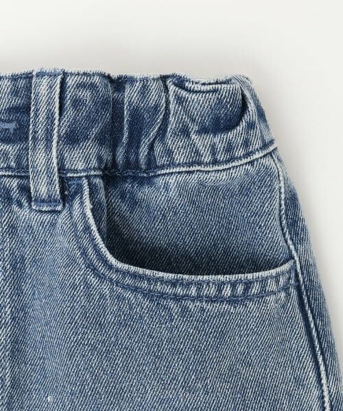 minimal / ミニマル ミニ・ひざ丈スカート | ラインストーンデニムスカート | 詳細9