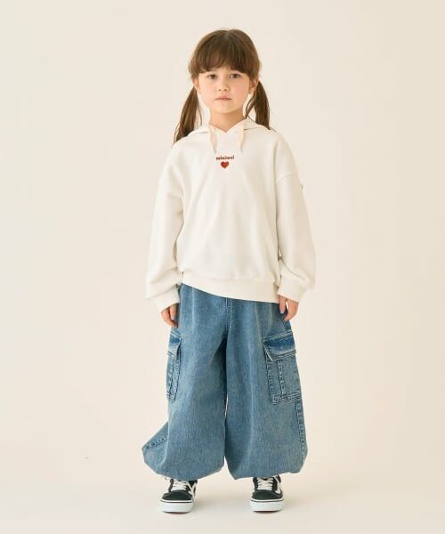 minimal / ミニマル その他パンツ | 【ストレッチ】デニムカーゴパンツ | 詳細6