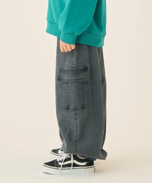 minimal / ミニマル その他パンツ | 【ストレッチ】デニムカーゴパンツ | 詳細7