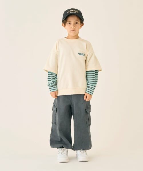 minimal / ミニマル その他パンツ | 【ストレッチ】デニムカーゴパンツ | 詳細9