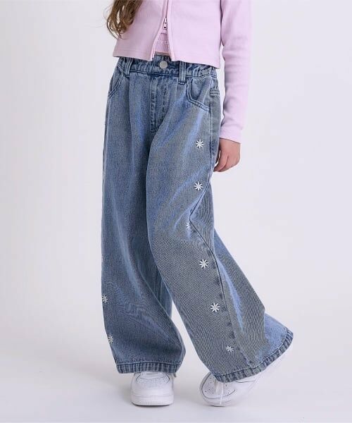 minimal / ミニマル その他パンツ | グラフィックアソートデニムパンツ（ブルー）