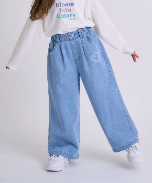 minimal / ミニマル その他パンツ | グラフィックアソートデニムパンツ（サックス）