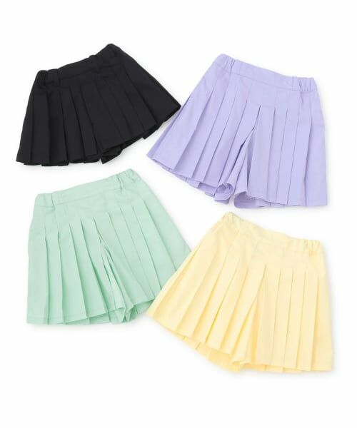 minimal / ミニマル ショート・ハーフ・半端丈パンツ | プリーツスカパン | 詳細15