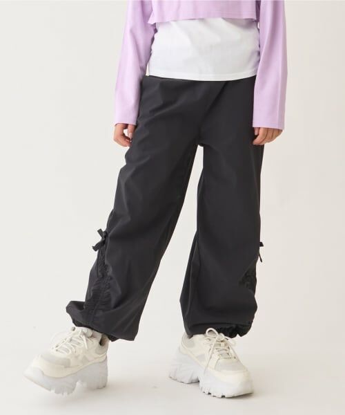 minimal / ミニマル その他パンツ | 【撥水】ドロストカーゴパンツ（黒）
