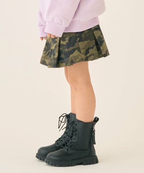 minimal / ミニマル ショート・ハーフ・半端丈パンツ | 裾ボックスタックスカート/デニム | 詳細1