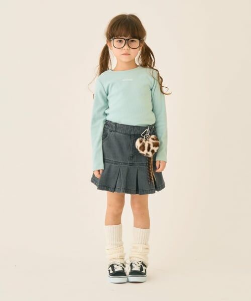 minimal / ミニマル ショート・ハーフ・半端丈パンツ | 裾ボックスタックスカート/デニム | 詳細14