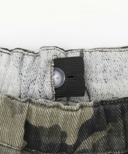 minimal / ミニマル ショート・ハーフ・半端丈パンツ | 裾ボックスタックスカート/デニム | 詳細16