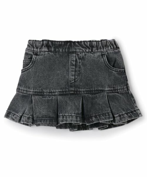minimal / ミニマル ショート・ハーフ・半端丈パンツ | 裾ボックスタックスカート/デニム | 詳細26