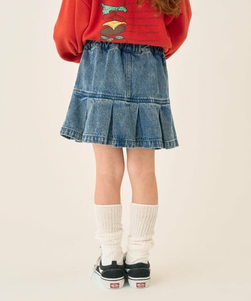 minimal / ミニマル ショート・ハーフ・半端丈パンツ | 裾ボックスタックスカート/デニム | 詳細5