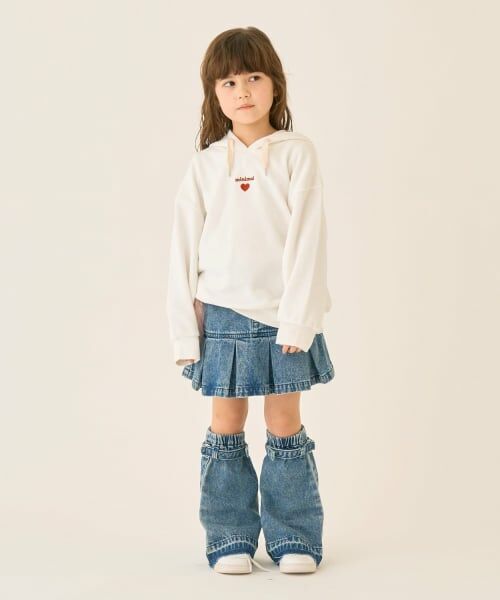 minimal / ミニマル ショート・ハーフ・半端丈パンツ | 裾ボックスタックスカート/デニム | 詳細8