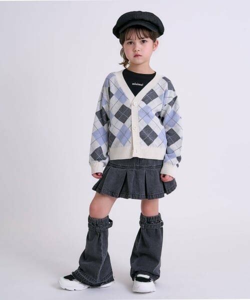 minimal / ミニマル カーディガン・ボレロ | 【アラエル】アーガイルカーディガン | 詳細1