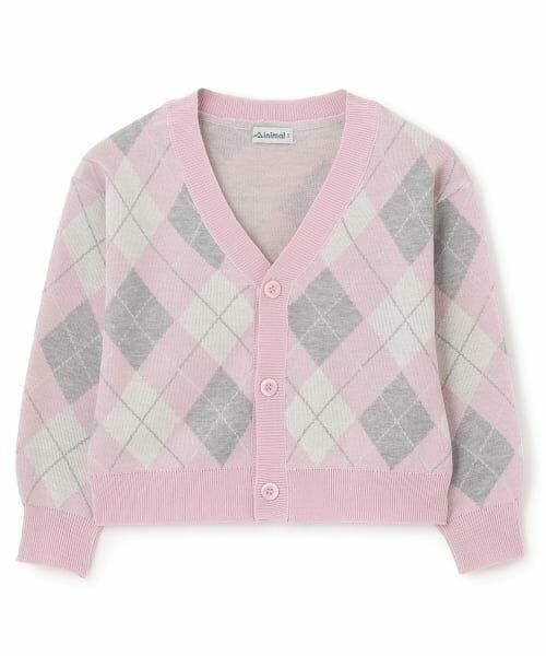 minimal / ミニマル カーディガン・ボレロ | 【アラエル】アーガイルカーディガン | 詳細10