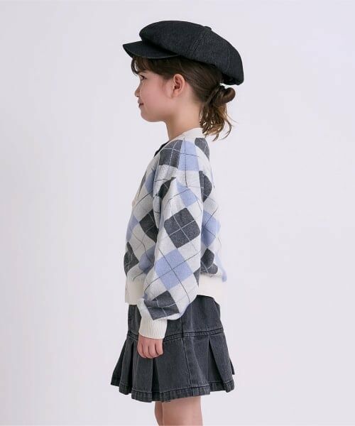 minimal / ミニマル カーディガン・ボレロ | 【アラエル】アーガイルカーディガン | 詳細4