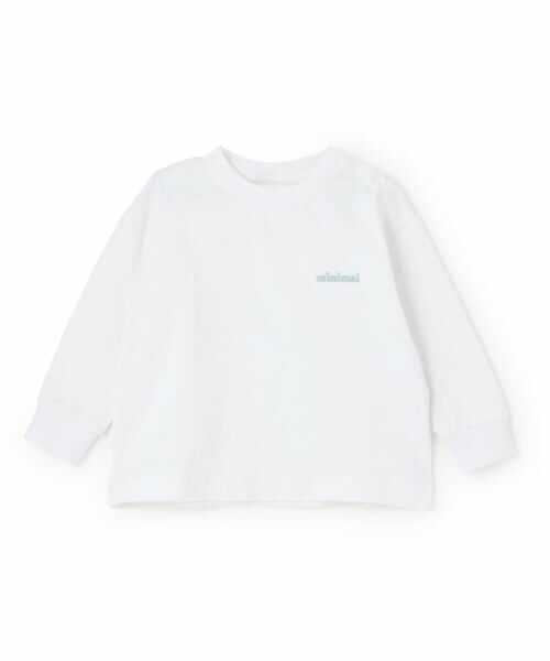 minimal / ミニマル Tシャツ | 【DailyME】C100/防汚/長袖Tシャツ（オフ ホワイト）
