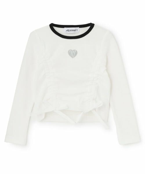 minimal / ミニマル Tシャツ | 【吸水速乾】テレコドロスト長袖Tシャツ（白）