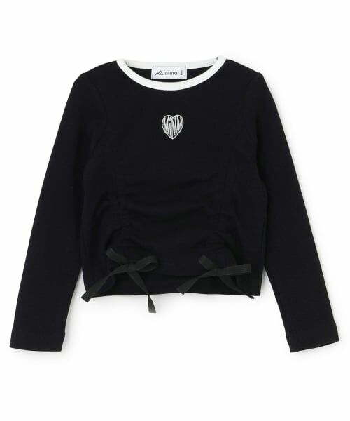 minimal / ミニマル Tシャツ | 【吸水速乾】テレコドロスト長袖Tシャツ（黒）