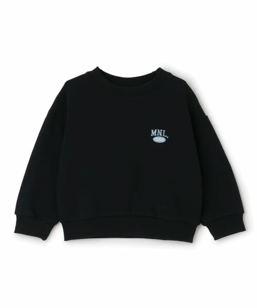 minimal / ミニマル スウェット | 【DailyME】綿100%ベーシックトレーナー(黒)
