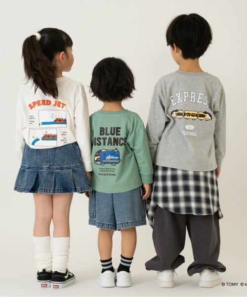 minimal / ミニマル Tシャツ | 【あつまれ!プラレールズ】シャリョーズロゴロンT | 詳細11