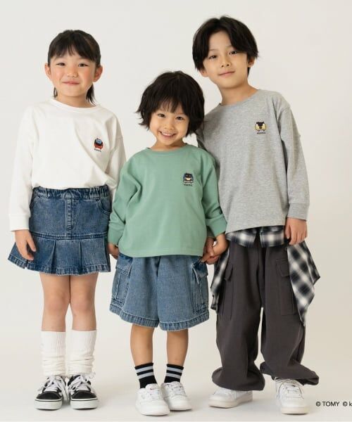 minimal / ミニマル Tシャツ | 【あつまれ!プラレールズ】シャリョーズロゴロンT | 詳細12