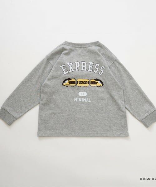 minimal / ミニマル Tシャツ | 【あつまれ!プラレールズ】シャリョーズロゴロンT | 詳細23