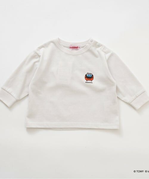 minimal / ミニマル Tシャツ | 【あつまれ!プラレールズ】シャリョーズロゴロンT | 詳細25