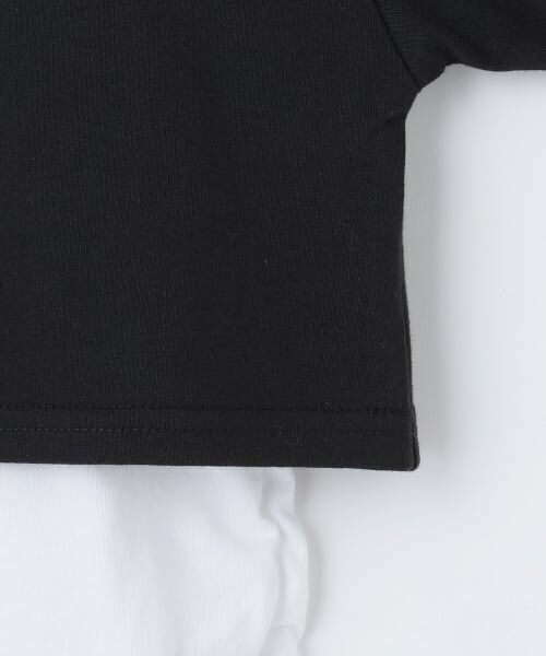 minimal / ミニマル Tシャツ | 【綿100/防汚】レイヤード短丈長袖T | 詳細16