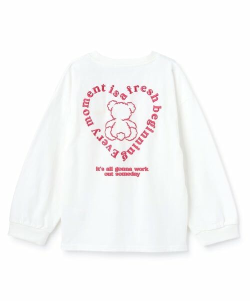minimal / ミニマル Tシャツ | バックイラスト長袖Tシャツ | 詳細1