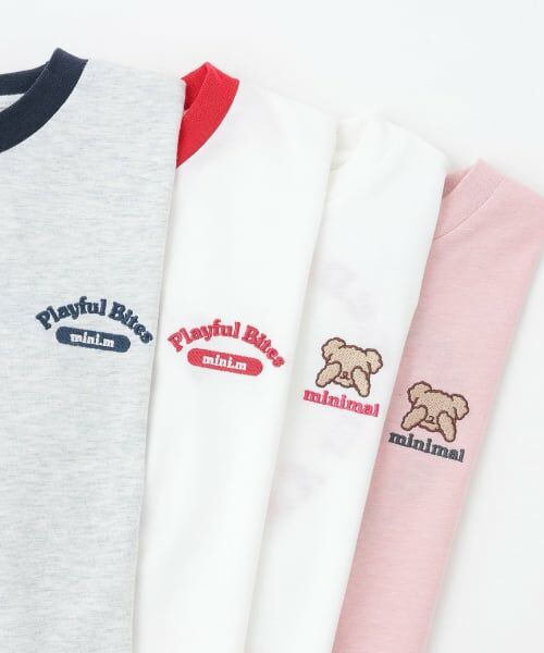 minimal / ミニマル Tシャツ | バックイラスト長袖Tシャツ | 詳細10