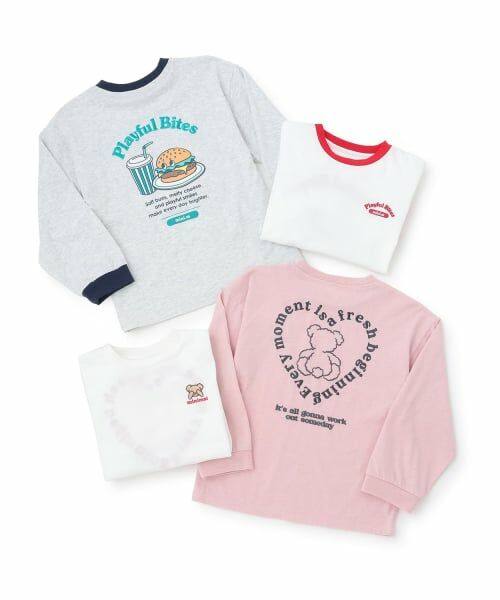 minimal / ミニマル Tシャツ | バックイラスト長袖Tシャツ | 詳細13