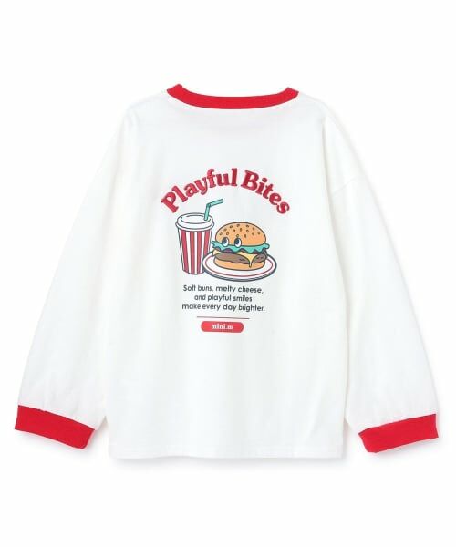 minimal / ミニマル Tシャツ | バックイラスト長袖Tシャツ | 詳細2