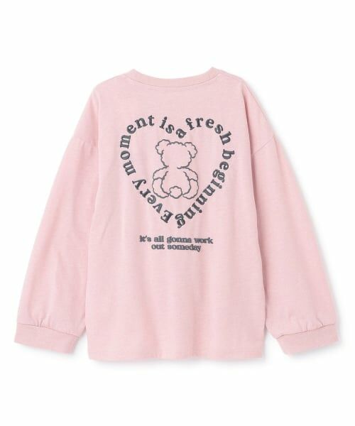 minimal / ミニマル Tシャツ | バックイラスト長袖Tシャツ | 詳細3