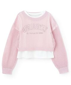 minimal / ミニマル ニット・セーター | 【インナーツキ】【アラエル】メッシュニット