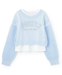 minimal / ミニマル ニット・セーター | 【インナーツキ】【アラエル】メッシュニット