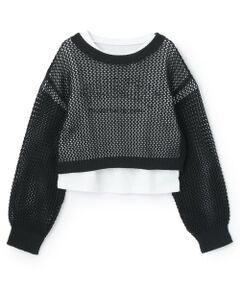 minimal / ミニマル ニット・セーター | 【インナーツキ】【アラエル】メッシュニット