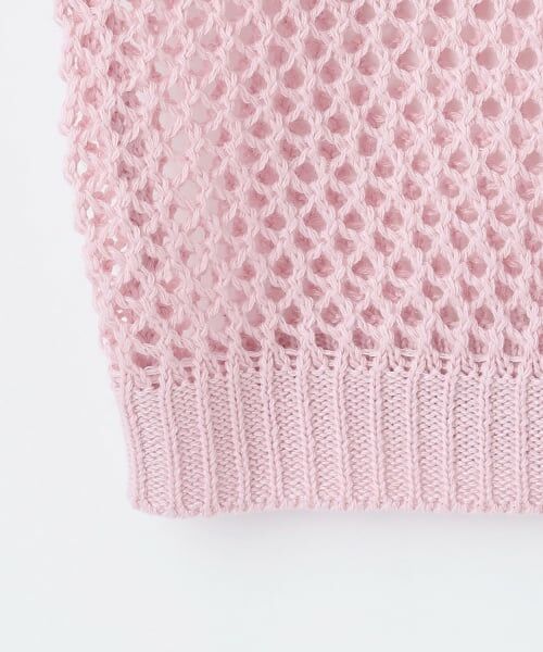 minimal / ミニマル ニット・セーター | 【インナーツキ】【アラエル】メッシュニット | 詳細18