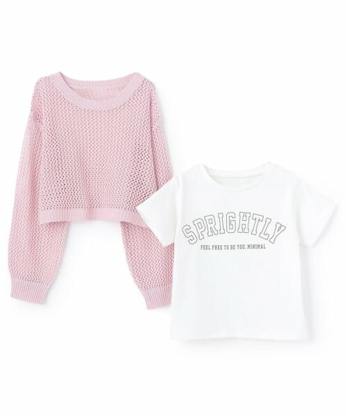 minimal / ミニマル ニット・セーター | 【インナーツキ】【アラエル】メッシュニット | 詳細2